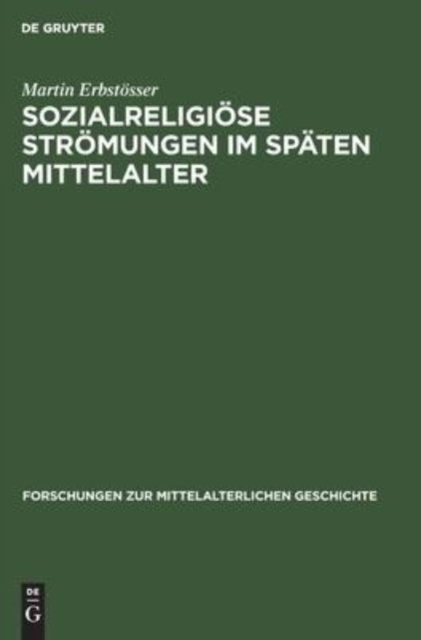 Sozialreligiose Stromungen Im Spaten Mittelalter
