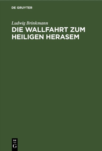 Wallfahrt zum heiligen Herasem