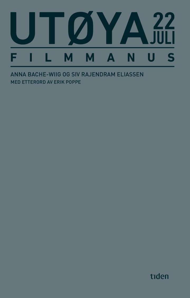 Utøya 22. juli - filmmanus