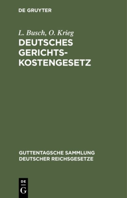 Deutsches Gerichtskostengesetz
