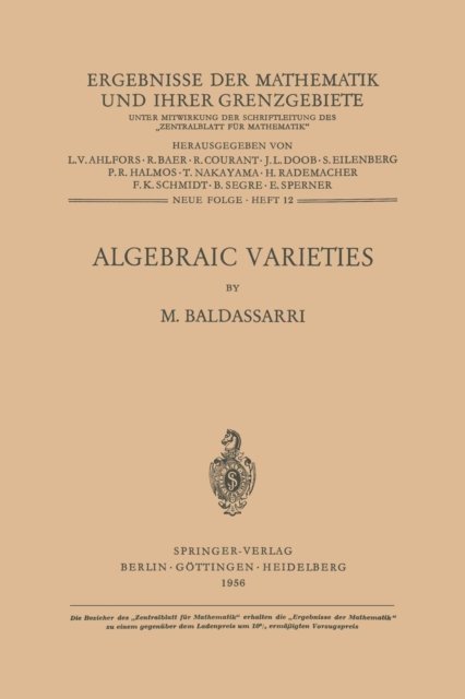 Algebraic Varieties