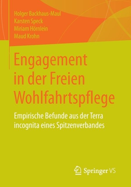 Engagement in der Freien Wohlfahrtspflege