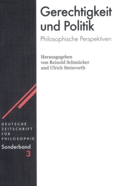 Gerechtigkeit Und Politik