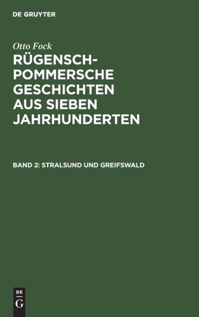 Stralsund Und Greifswald