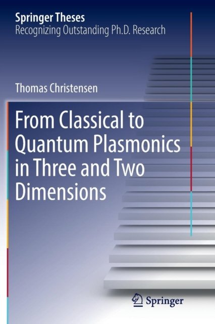 From Classical to Quantum Plasmonics in Three and Two Dimensions