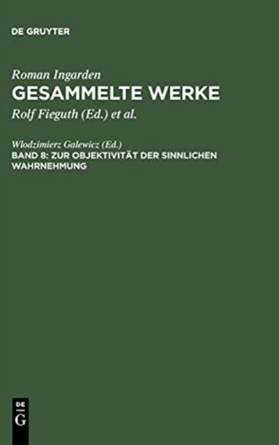 Zur Objektivität der sinnlichen Wahrnehmung