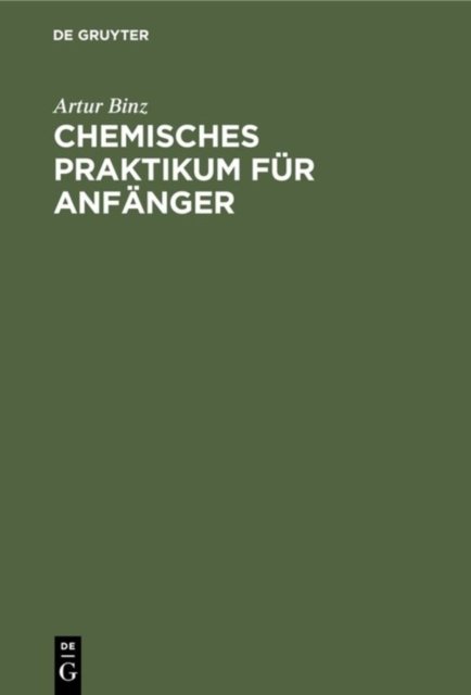 Chemisches Praktikum fur Anfanger