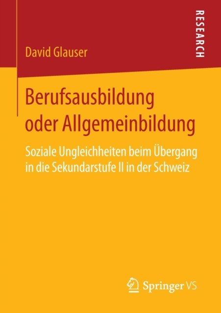 Berufsausbildung oder Allgemeinbildung