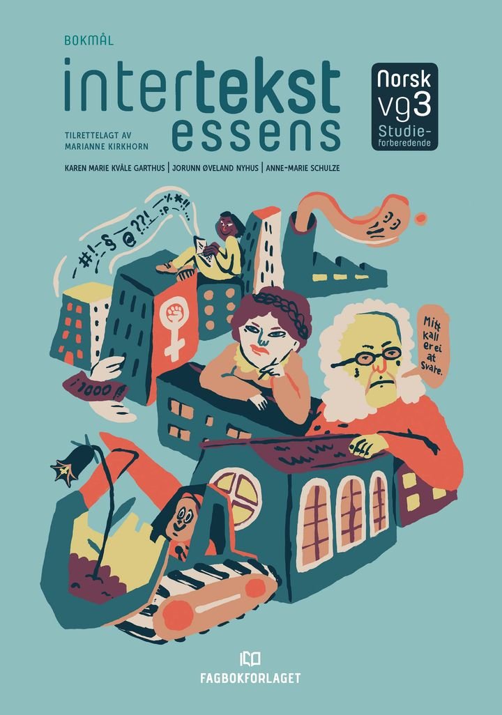 Intertekst essens - norsk vg3 studieforberedende : læreplan i norsk for språklige minoriteter med kort botid i Norge og læreplan i norsk