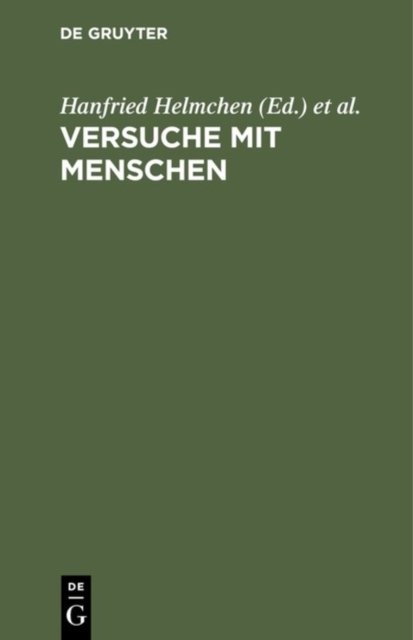 Versuche Mit Menschen