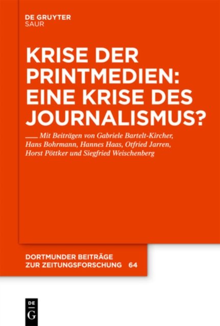 Krise der Printmedien