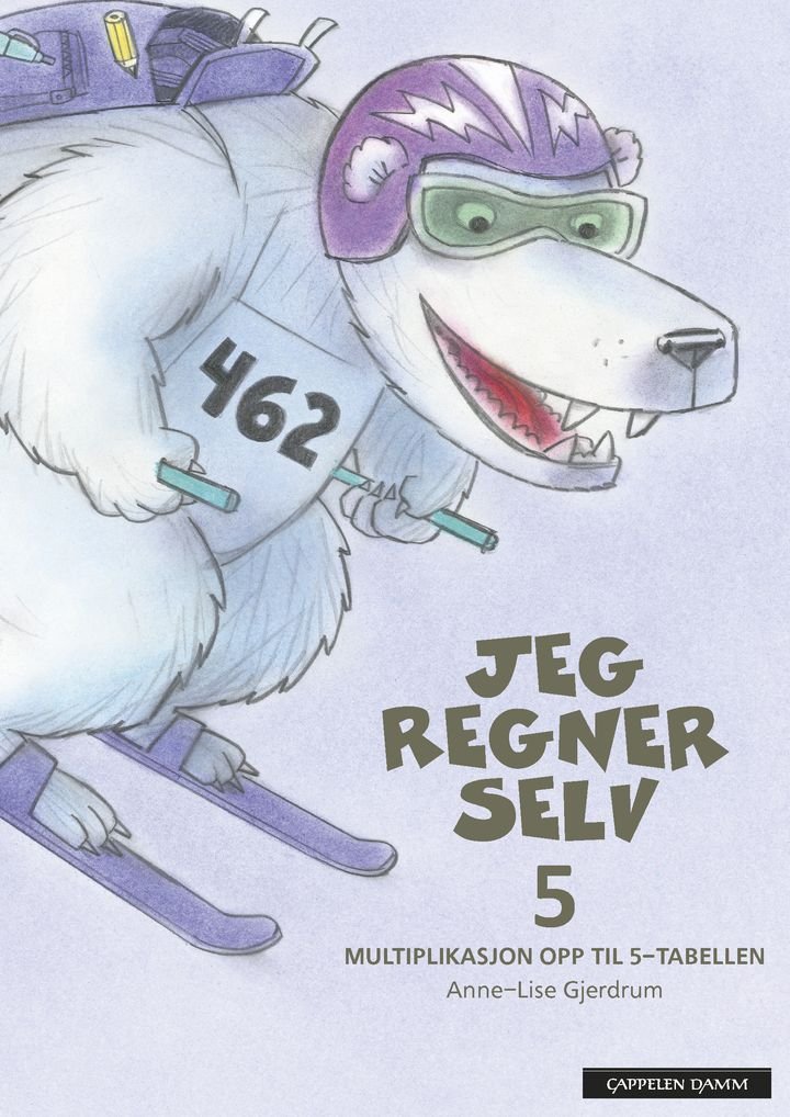 Jeg regner selv 5 - multiplikasjon opp til 5-tabellen