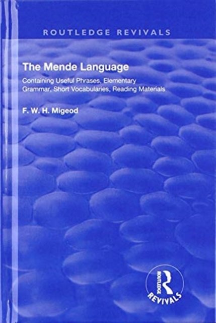 The Mende Language