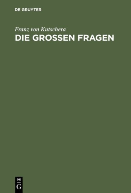 großen Fragen