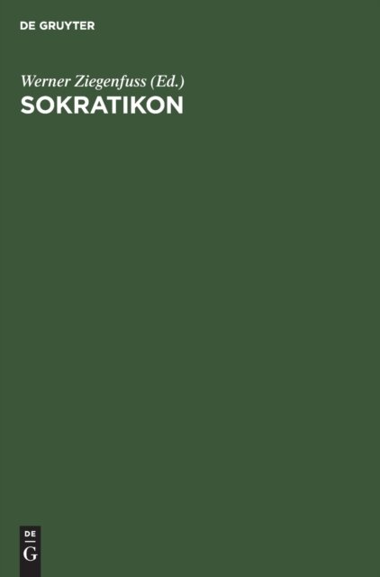 Sokratikon. Handworterbuch Der Philosophie Nach Personen