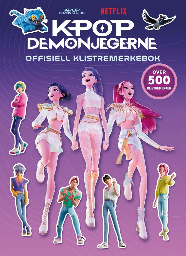K-Pop demonjegerne - offisiell klistremerkebok