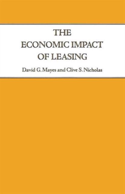 The Economic Impact of Leasing