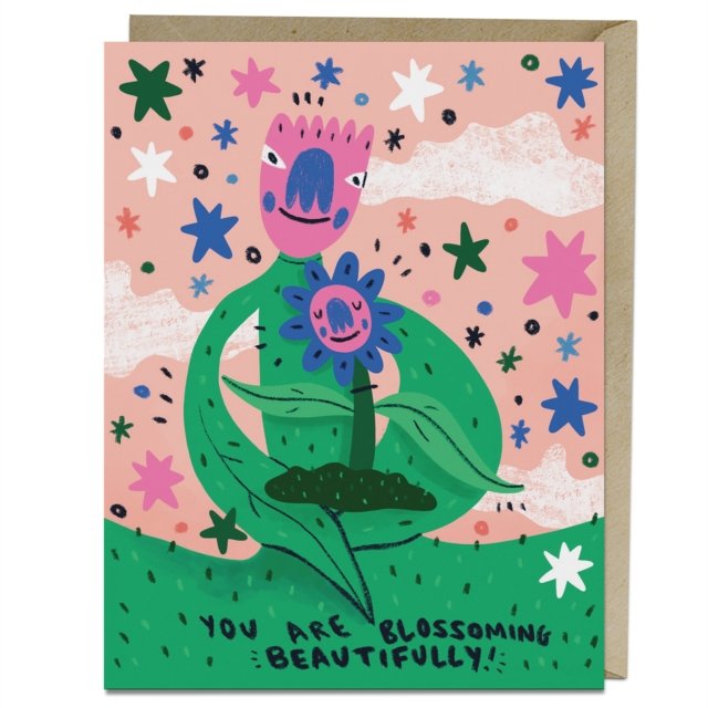 6 Pack Barry Lee for Em & Friends Blossoming Beautifully Encouragement Card