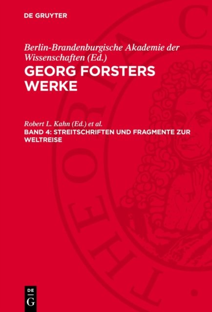 Streitschriften Und Fragmente Zur Weltreise