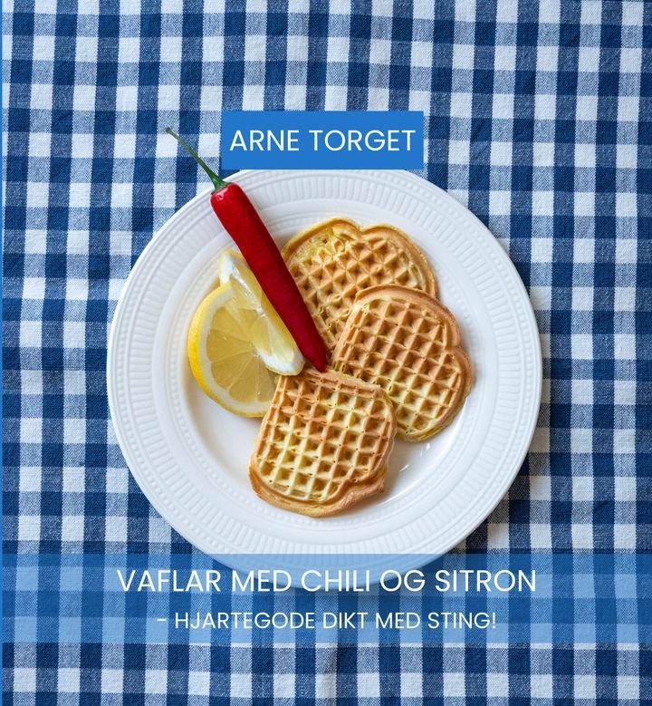 Vaflar med chili og sitron