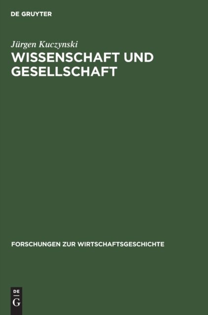 Wissenschaft Und Gesellschaft