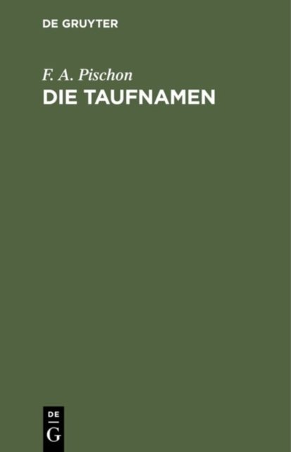 Taufnamen