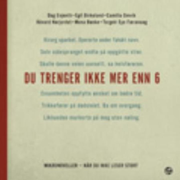 Du trenger ikke mer enn 6 - mikronoveller - når du ikke leser stort