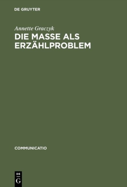 Masse als Erzählproblem