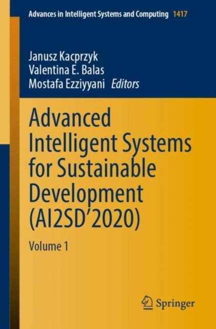 Advanced Intelligent Systems for Sustainable Development (AI2SD''2020)
