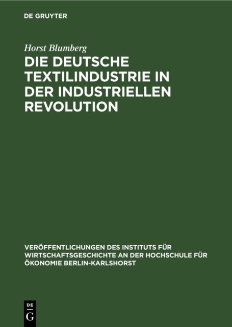 deutsche Textilindustrie in der industriellen Revolution