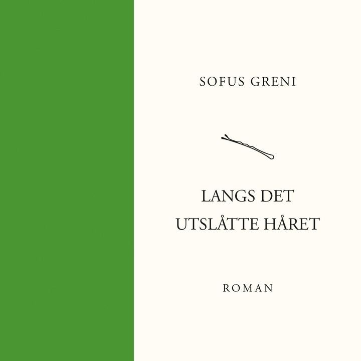 Langs det utslåtte håret