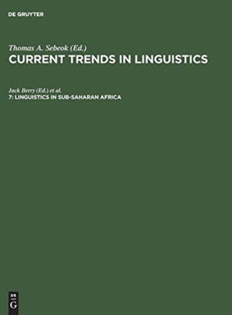 Linguistics in Sub-saharan Africa