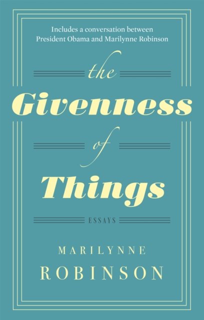 Givenness Of Things
