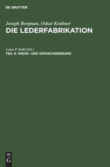 Weiss- Und Samischgerbung