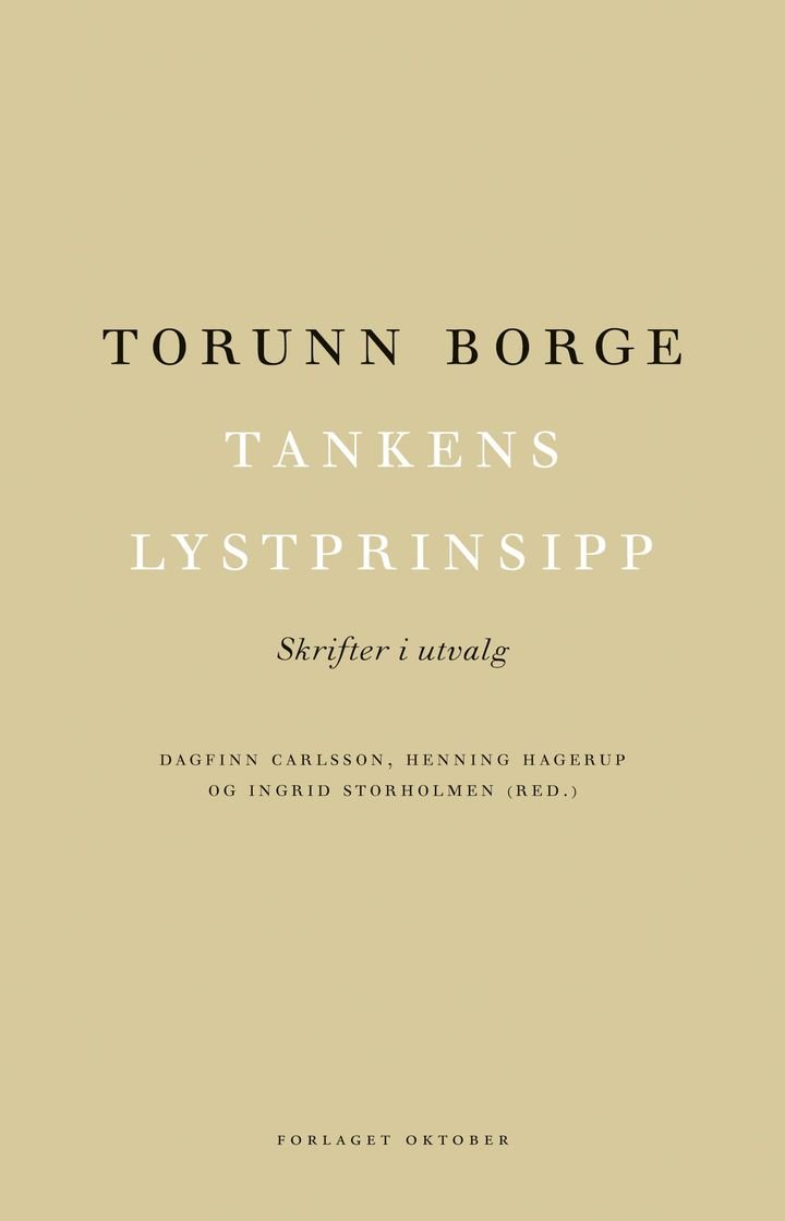 Tankens lystprinsipp - skrifter i utvalg