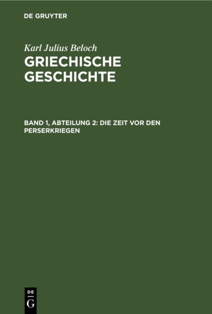 Zeit vor den Perserkriegen