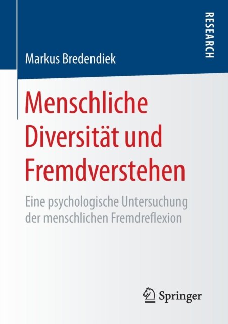 Menschliche Diversitat und Fremdverstehen