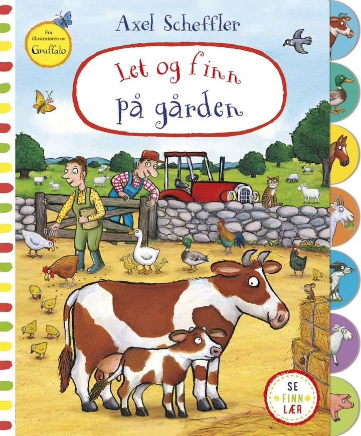 Let og finn på gården - se, finn, lær