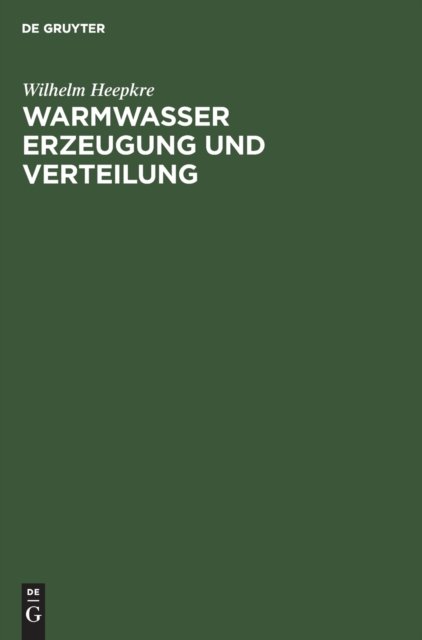Warmwasser Erzeugung Und Verteilung