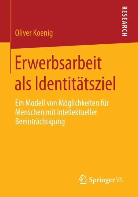 Erwerbsarbeit als Identitatsziel