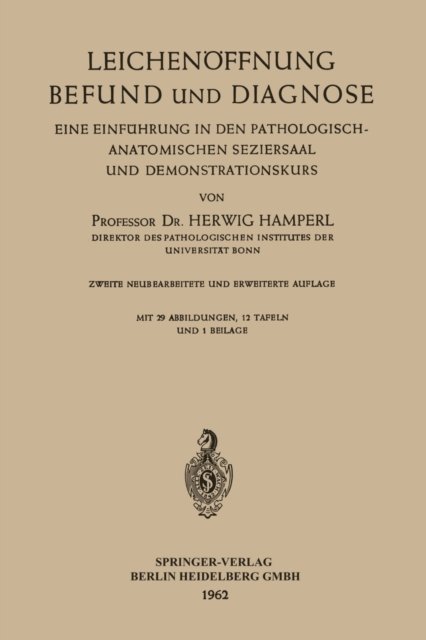 Leichenoffnung Befund und Diagnose