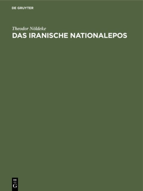 Das Iranische Nationalepos