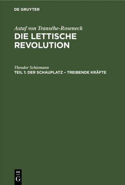 Der Schauplatz - Treibende Krafte