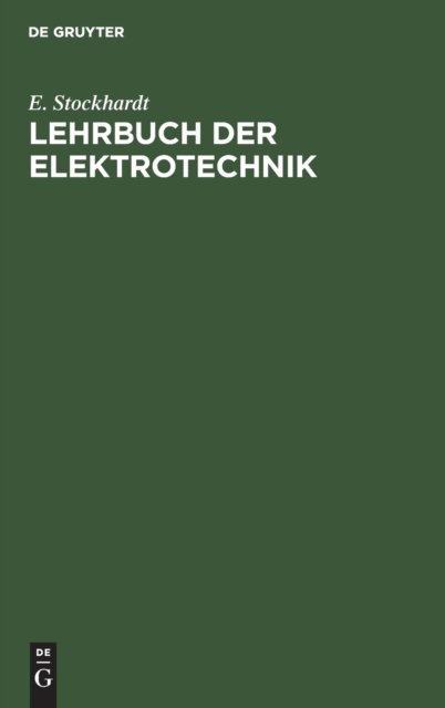 Lehrbuch der Elektrotechnik