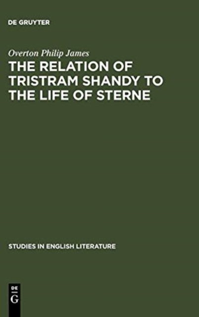 The relation of Tristram Shandy to the life of Sterne