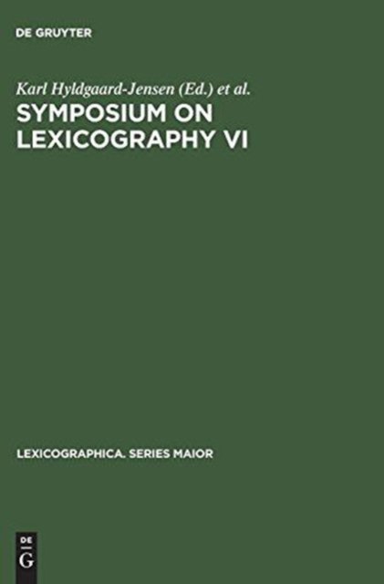 Symposium on Lexicography