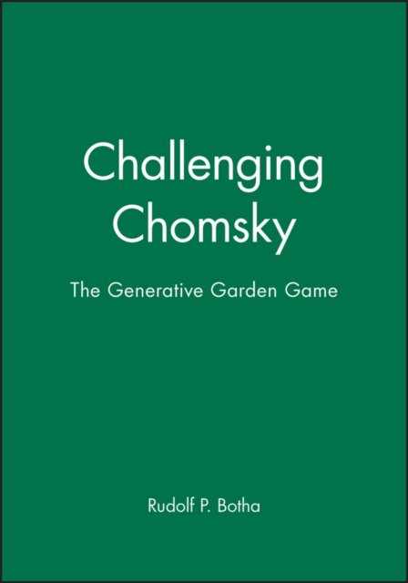 Challenging Chomsky – the Generative Garden Game