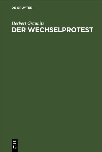 Wechselprotest