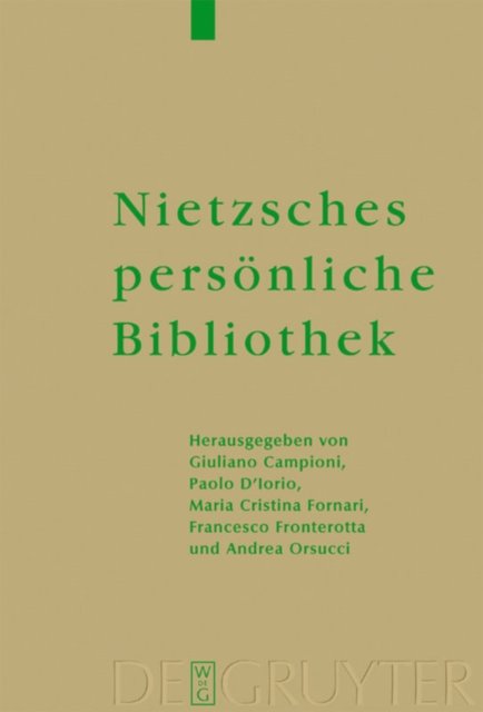 Nietzsches personliche Bibliothek