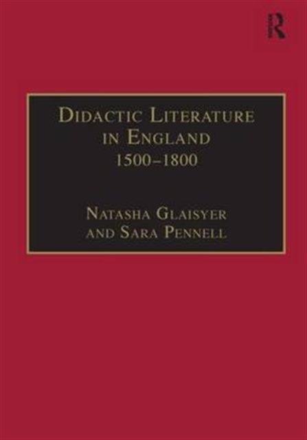 Didactic Literature in England 1500–1800
